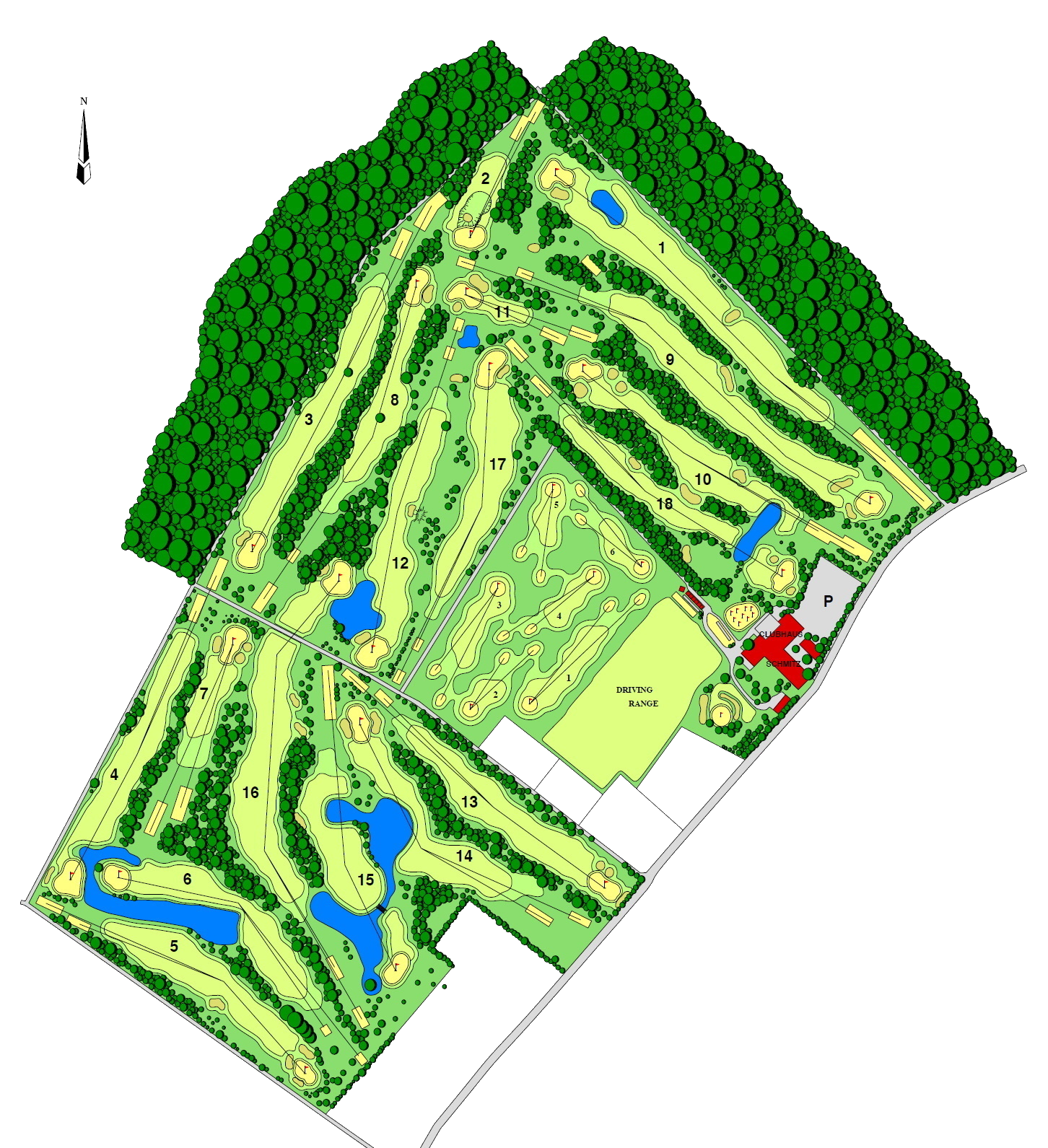 Golfplatz Schmitzhof in Wegberg